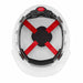 Milwaukee 48-73-1200 White Front Brim Vented Hard Hat with 4PT Ratcheting Suspension - 5