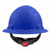 Milwaukee 48-73-1205 Blue Full Brim Vented Hard Hat with 4PT Ratcheting Suspension – Type 1 Class C - 2