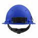 Milwaukee 48-73-1205 Blue Full Brim Vented Hard Hat with 4PT Ratcheting Suspension – Type 1 Class C - 3
