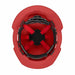 Milwaukee 48-73-1229 Red Full Brim Vented Hard Hat with 6PT Ratcheting Suspension – Type 1 Class C - 5