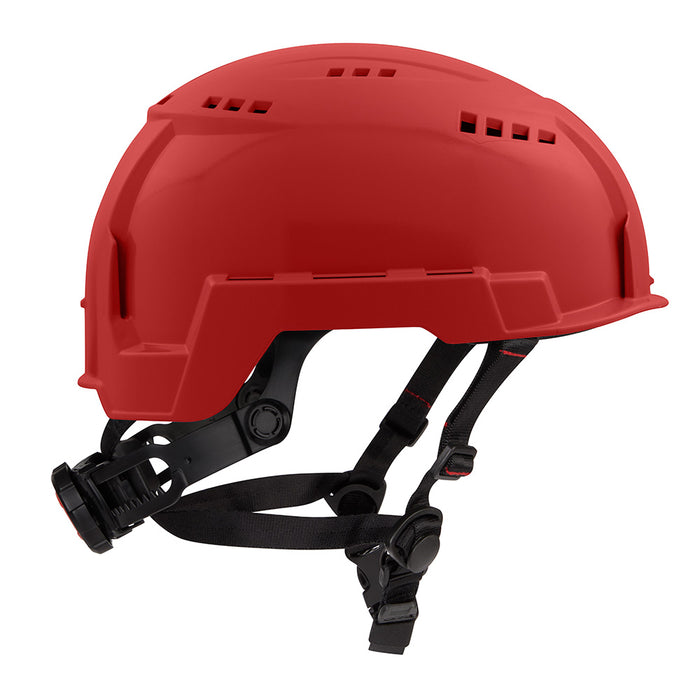 Milwaukee 48-73-1308 BOLT Red Safety Helmet (USA) - Type 2, Class C, Vented - 6