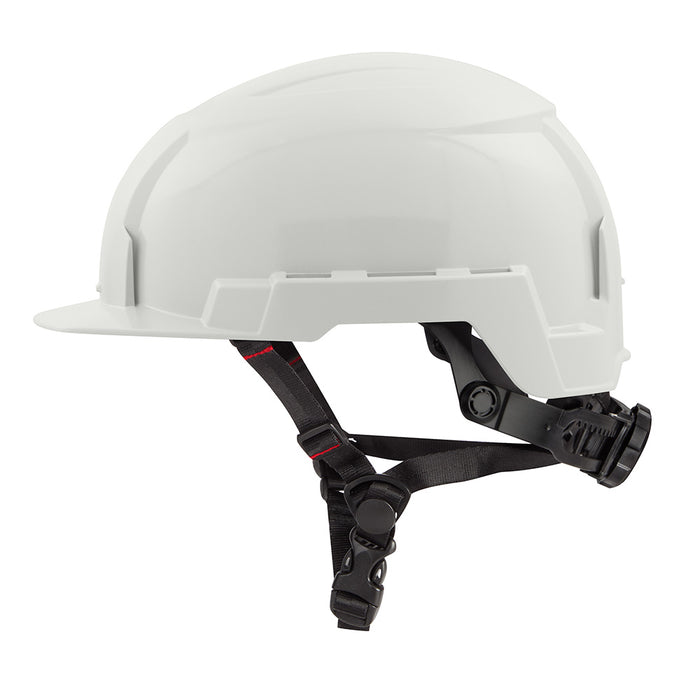 Milwaukee 48-73-1321 BOLT White Front Brim Safety Helmet (USA) - Type 2, Class E, Non-Vented - 7