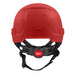 Milwaukee 48-73-1329 BOLT Red Front Brim Safety Helmet (USA) - Type 2, Class E, Non-Vented - 5