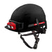 Milwaukee 48-73-1331 BOLT Black Front Brim Safety Helmet (USA) - Type 2, Class E, Non-Vented