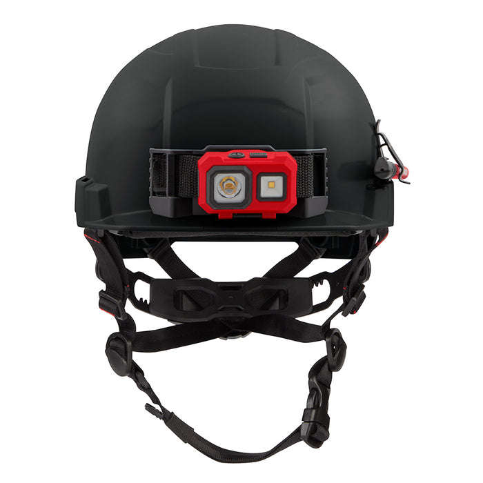 Milwaukee 48-73-1331 BOLT Black Front Brim Safety Helmet (USA) - Type 2, Class E, Non-Vented - 2