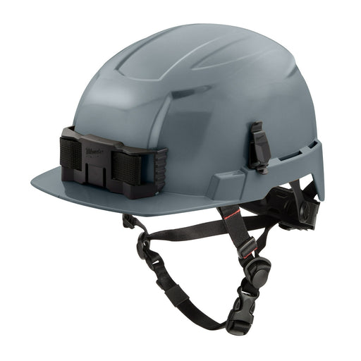 Milwaukee 48-73-1337 BOLT Gray Front Brim Safety Helmet (USA) - Type 2, Class E, Non-Vented