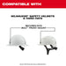 Milwaukee 48-73-1410 BOLT Eye Visor / Face Shield - Clear Dual Coat Lens (Compatible with Milwaukee Safety Helmets & Hard Hats) - 6