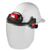 Milwaukee 48-73-1420 BOLT Full Face Shield - Clear Dual Coat Lens (Compatible with Milwaukee Safety Helmets & Hard Hats) - 10