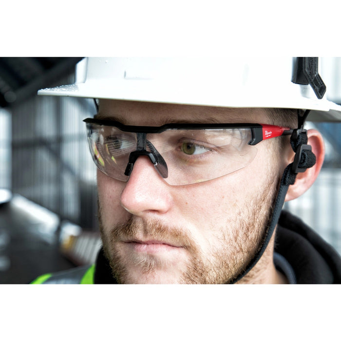 Milwaukee 48-73-2010 Clear Safety Glasses Anti-Scratch Lenses - 4