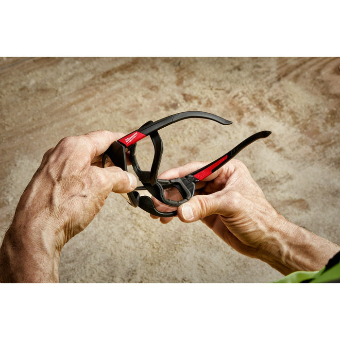 Milwaukee 48-73-2040 Clear High Performance Safety Glasses with Gasket - 5