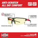 Milwaukee 48-73-2101 Safety Glasses - Yellow Anti-Scratch Lenses - 2
