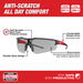 Milwaukee 48-73-2106 Safety Glasses - Gray Anti-Scratch Lenses - 2