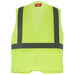 Milwaukee 48-73-2241 Class 2 High Visibility Yellow Mesh One Pocket Safety Vest - S/M - 8