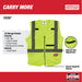 Milwaukee 48-73-5022 Class 2 - High Visibility Yellow Safety Vest - L/XL - 10