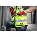 Milwaukee 48-73-5042 High Visibility Yellow Performance Safety Vest - L/XL - 7