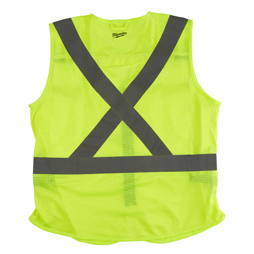 Milwaukee 48-73-5061 High Visibility Yellow Safety Vest - S/M (CSA) - 2