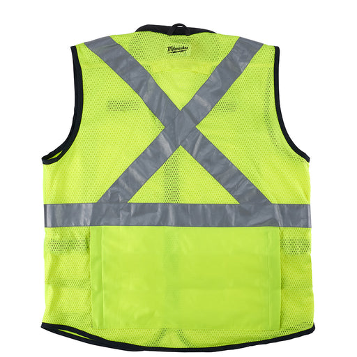 Milwaukee 48-73-5081 High Visibility Yellow Performance Safety Vest - S/M (CSA) - 2