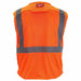 Milwaukee 48-73-5115 Class 2 High Visibility Orange Mesh Safety Vest S/M with Moisture-Wicking, Anti-Microbial Fabric (1 Each) - 8