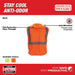 Milwaukee 48-73-5116 Class 2 High Visibility Orange Mesh Safety Vest - L/XL - 7