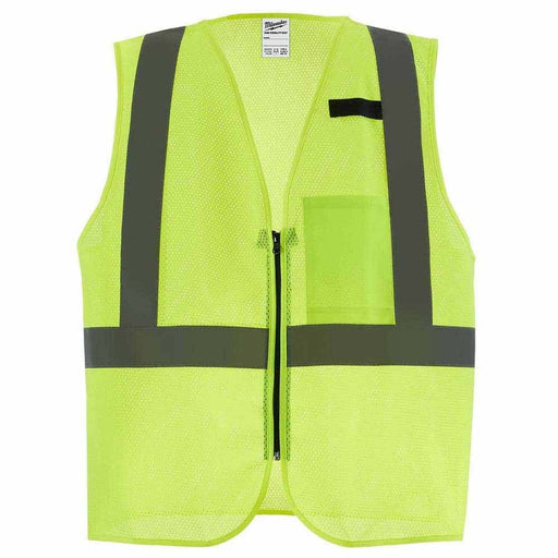 Milwaukee 48-73-5117 Class 2 High Visibility Orange Mesh Safety Vest - 2XL/3XL