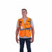 Milwaukee 48-73-5117 Class 2 High Visibility Orange Mesh Safety Vest - 2XL/3XL - 3