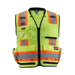 Milwaukee 48-73-5162 Class 2 Surveyor's High Visibility Yellow Safety Vest - L/XL