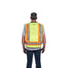 Milwaukee 48-73-5162 Class 2 Surveyor's High Visibility Yellow Safety Vest - L/XL - 5