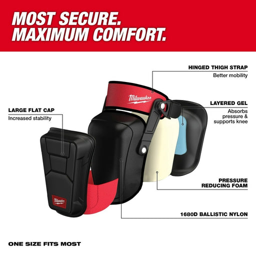 Milwaukee 48-73-6051 Stabilizer Performance Knee Pads - 2
