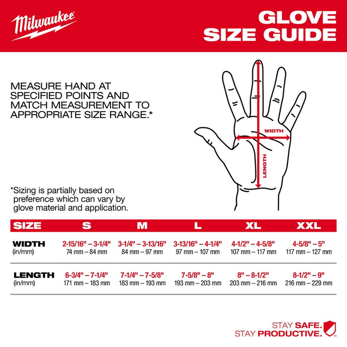 Milwaukee 48-73-7000B 12 Pair Cut Level 6 High-Dexterity Nitrile Dipped Gloves - S - 3