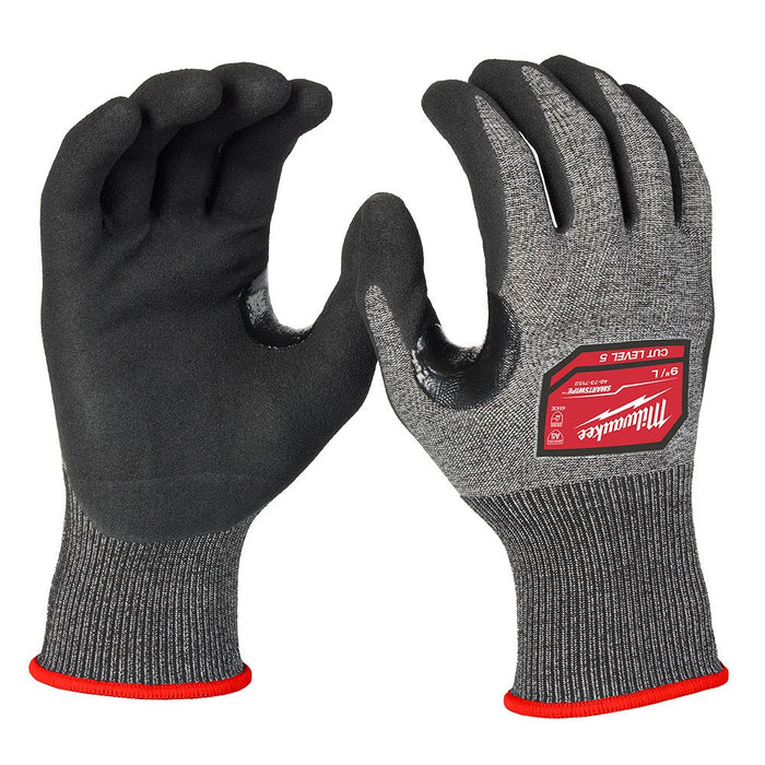 Milwaukee 48-73-7152E Cut Level 5 High-Dexterity Nitrile Dipped Gloves - L (12 Pack)