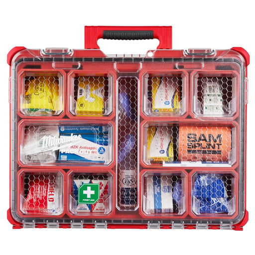 Milwaukee 48-73-8430C 193PC Class B Type III PACKOUT First Aid Kit