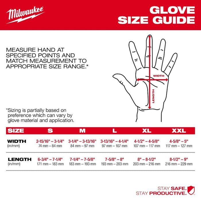 Milwaukee 48-73-8534 Wrecking Work Glove - XXL - 3