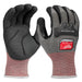 Milwaukee 48-73-8760 Anti-Vibration Cut Level 4 High Dexterity Nitrile Dipped Glove - Small
