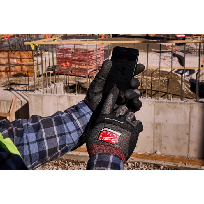 Milwaukee 48-73-8761 Anti-Vibration Cut Level 4 High Dexterity Nitrile Dipped Glove - Medium - 8