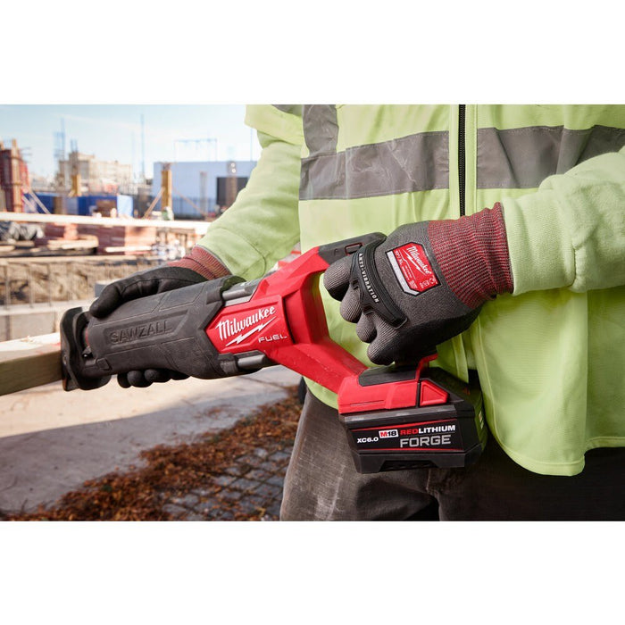 Milwaukee 48-73-8763 Anti-Vibration Cut Level 4 High Dexterity Nitrile Dipped Glove - Extra Large - 4