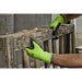 Milwaukee 48-73-8920 High Visibility Cut Level 2 Polyurethane Dipped Safety Gloves - Small - 5