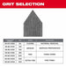 Milwaukee 48-80-5406 Assorted 80/120/180 Grit Mesh Sanding Sheets M12 Orbital Detail Sander 36pk - 7