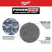 Milwaukee 48-80-6080 3" 80 Grit Mesh Sanding Discs with POWERGRID Tear Resistant Mesh - 12 pk + Pad Saver - 4