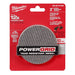 Milwaukee 48-80-6180 3" 180 Grit Mesh Sanding Discs with POWERGRID Tear Resistant Mesh - 12 pk + Pad Saver - 11