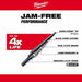 Milwaukee 48-89-9201 Milwaukee #1 Step Bit 1/8"-1/2" - 4