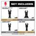 Milwaukee  49-10-9112 Milwaukee® OPEN-LOK™ 6PC MULTI-TOOL BLADE KIT - 3