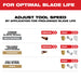 Milwaukee  49-10-9112 Milwaukee® OPEN-LOK™ 6PC MULTI-TOOL BLADE KIT - 7