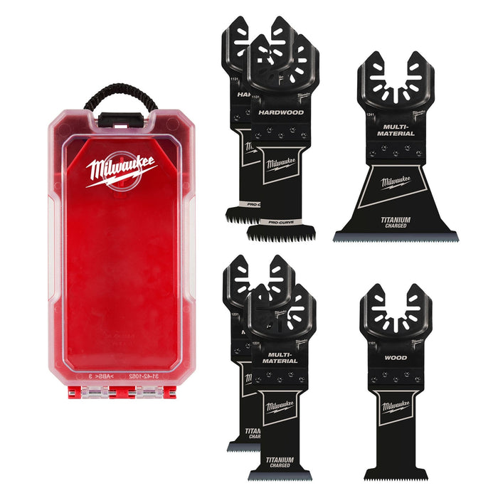 Milwaukee  49-10-9112 Milwaukee® OPEN-LOK™ 6PC MULTI-TOOL BLADE KIT - 8
