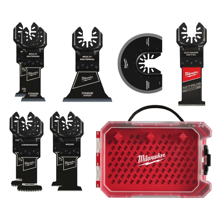 Milwaukee  49-10-9113 Milwaukee® OPEN-LOK™ 9PC MULTI-TOOL BLADE KIT