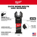 Milwaukee  49-10-9113 Milwaukee® OPEN-LOK™ 9PC MULTI-TOOL BLADE KIT - 9