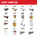 Milwaukee 49-10-9114 Universal Fit OPEN-LOK 15PC Oscillating Multi-Tool Blade Kit w/ Modular Case - 2