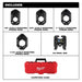 Milwaukee 49-16-2490X 1/2" - 1-1/4" CTS-V Pivoting Press Ring Kit for M12 FORCE LOGIC Press Tool - 2
