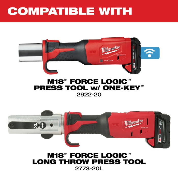 Milwaukee 49-16-2650SA 1/2" IPS-ASP Press Jaw for M18 FORCE LOGIC Long Throw Press Tool - 3