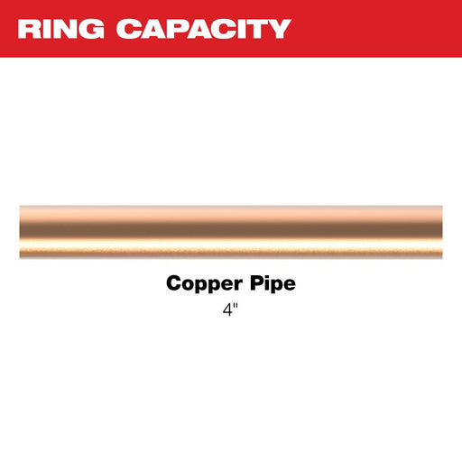 Milwaukee 49-16-2658NX 4" NIBCO Press Ring for M18 FORCE LOGIC Long Throw Press Tool - 2