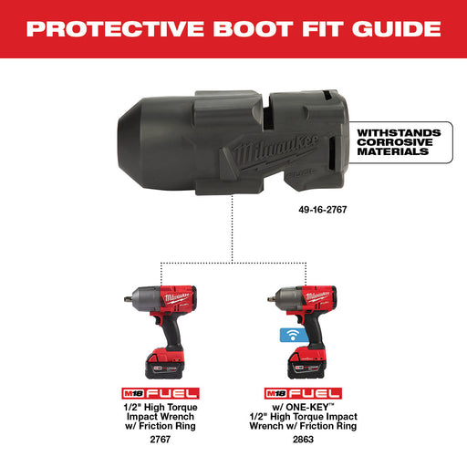 Milwaukee 49-16-2767 M18 FUEL™ HTIW Protective Boot - 2